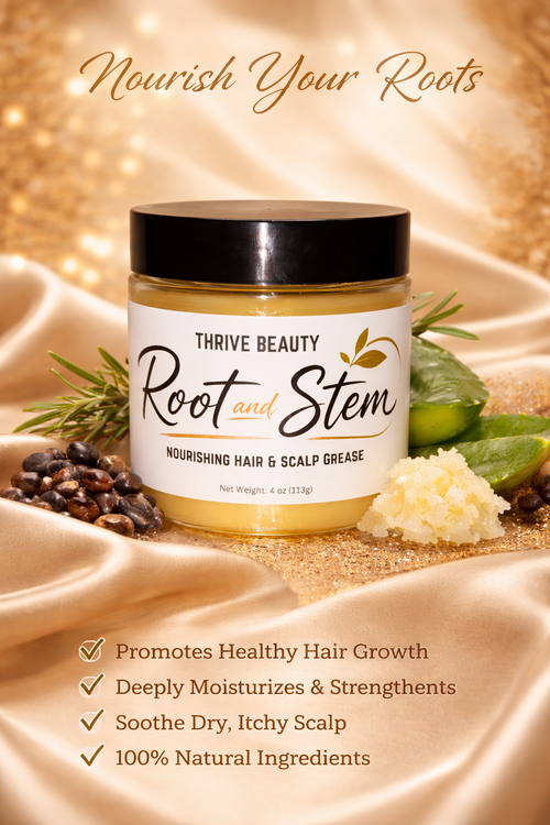 Root and Stem Hair and Scalp Grease