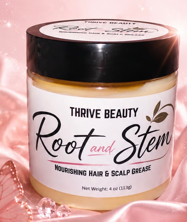 Root and Stem Hair and Scalp Grease