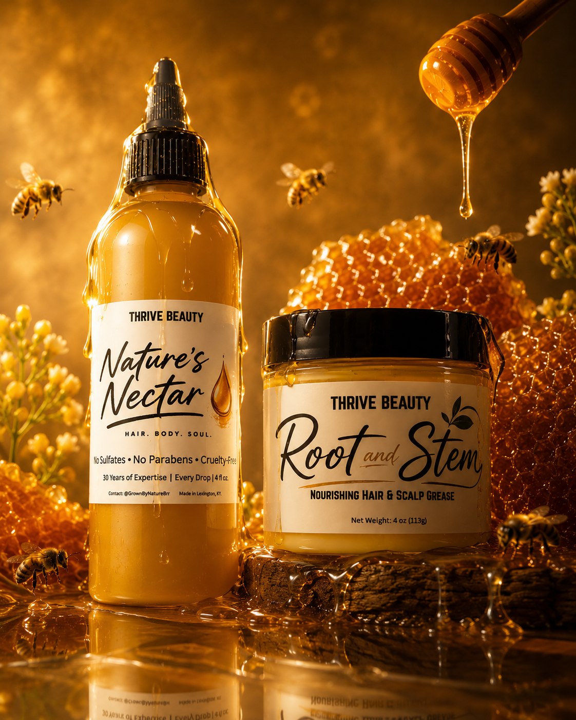 Thrive Beauty Nature’s Nectar + Root & Stem Bundle